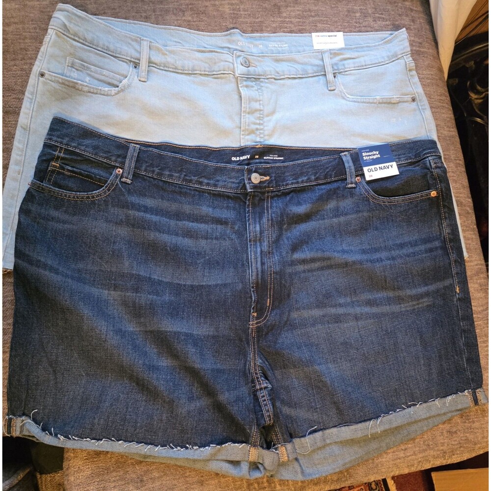 Old navy women's size 26 Jean Shorts 2 Pairs